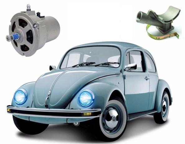 Alternador fusca Brasília Kombi 12v 55a - Euro Menor preço em Alternador fusca Brasília Kombi 12v 55a - Euro
