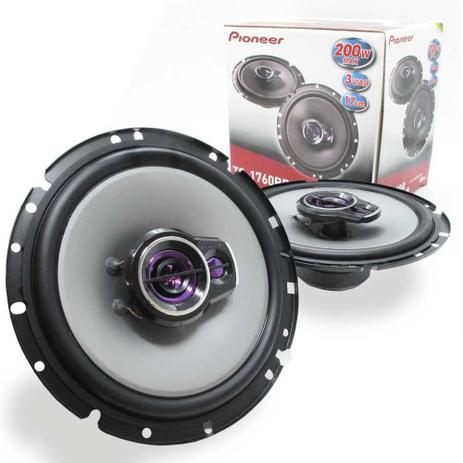 Alto Falante 6 Polegadas Pioneer Triaxial Ts-1760br 50w RMS 4 Ohm (kit) Menor preço em Alto Falante 6 Polegadas Pioneer Triaxial Ts-1760br 50w RMS 4 Ohm (kit)