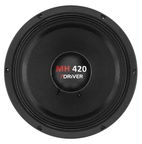 Alto Falante 7Driver Woofer MH 420 10 Pol 420W Rms 8 Ohms Menor preço em Alto Falante 7Driver Woofer MH 420 10 Pol 420W Rms 8 Ohms
