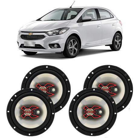 Alto Falante Chevrolet Onix 2017 a 2019 Bravox X 6 Polegadas 200W RMS 4 Portas Kit Menor preço em Alto Falante Chevrolet Onix 2017 a 2019 Bravox X 6 Polegadas 200W RMS 4 Portas Kit