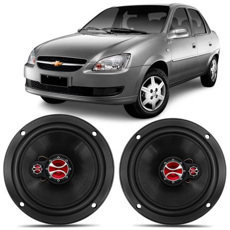 Alto Falante Corsa Classic 03 a 16 Wagon 97 a 02 Foxer 6” 100W RMS Triaxial Traseiro Original Par Menor preço em Alto Falante Corsa Classic 03 a 16 Wagon 97 a 02 Foxer 6” 100W RMS Triaxial Traseiro Original Par