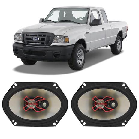 Alto Falante Ford Ranger 2010 a 2012 Cabine Simples Bravox X 5x7 Polegadas 100W RMS 2 Portas Kit Menor preço em Alto Falante Ford Ranger 2010 a 2012 Cabine Simples Bravox X 5x7 Polegadas 100W RMS 2 Portas Kit