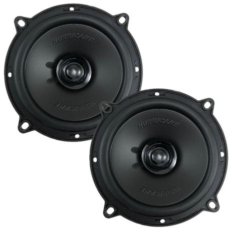 Alto falante full range 5 polegadas hurricane linha black f5 - potência: 100wrms (par) é boa?