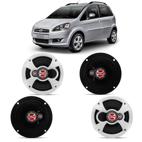 Alto Falante Idea 2006 A 2016 Siena 2004 A 2016 Foxer 6” 200W RMS 4 Ohms Grade Prata Original Kit Menor preço em Alto Falante Idea 2006 A 2016 Siena 2004 A 2016 Foxer 6” 200W RMS 4 Ohms Grade Prata Original Kit
