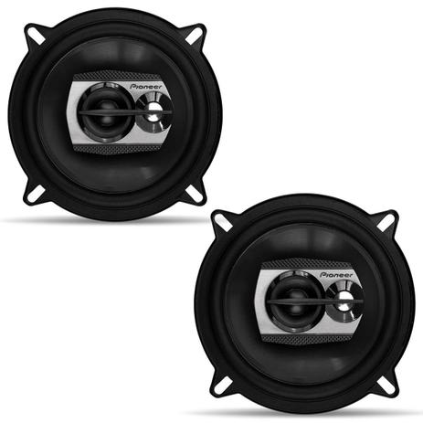 Alto Falante Pioneer TS-1390BR 5” 120W RMS 4 Ohms Triaxial Bobina Simples Preto Par Menor preço em Alto Falante Pioneer TS-1390BR 5” 120W RMS 4 Ohms Triaxial Bobina Simples Preto Par