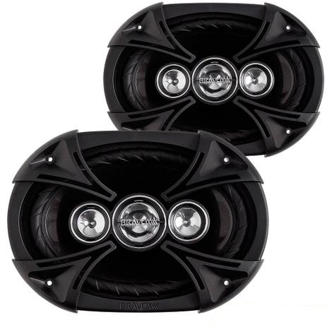 Alto Falante Quadraxial 6x9 Bravox 110W RMS 4 Ohms B4X69BK Menor preço em Alto Falante Quadraxial 6x9 Bravox 110W RMS 4 Ohms B4X69BK