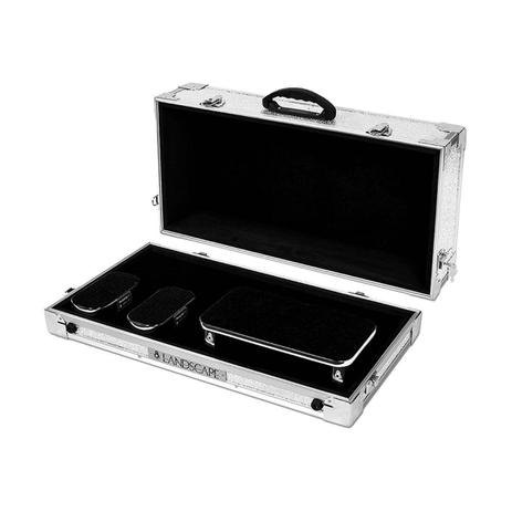 Aluminum Case com base para fixação para pedais 60x30cm AC300 - Landscape Menor preço em Aluminum Case com base para fixação para pedais 60x30cm AC300 - Landscape