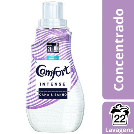 Amaciante Concentrado Comfort Intense Cama e Banho 500ml Menor preço em Amaciante Concentrado Comfort Intense Cama e Banho 500ml
