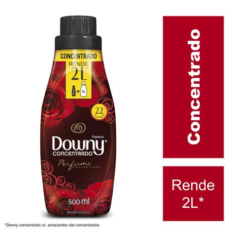 Amaciante Downy 4X Concentrado - Passion Menor preço em Amaciante Downy 4X Concentrado - Passion
