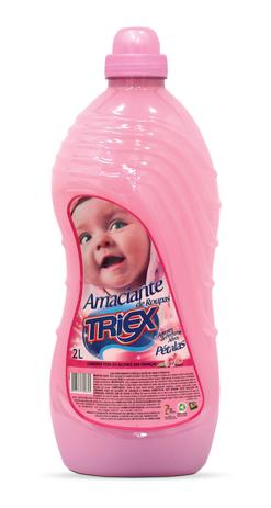 Amaciante Pétalas de Rosa Roupas Toque Suave 2 Litros Triex Menor preço em Amaciante Pétalas de Rosa Roupas Toque Suave 2 Litros Triex