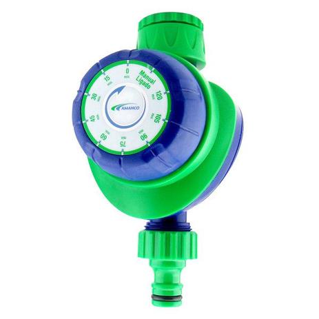 Amanco - temporizador 2 horas manual para irrigacao Menor preço em Amanco - temporizador 2 horas manual para irrigacao
