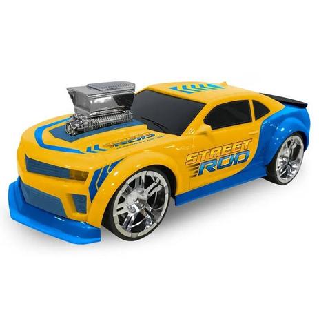 Amarelo Esportivo Carrinho de Fricção Street Rod - Toyng 33978 Menor preço em Amarelo Esportivo Carrinho de Fricção Street Rod - Toyng 33978