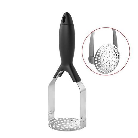 Amassador de Batatas Dobrável em Aço Inox - Uny home Menor preço em Amassador de Batatas Dobrável em Aço Inox - Uny home