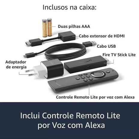 Amazon Fire TV Stick Lite B07ZZW745X AMAZON Menor preço em Amazon Fire TV Stick Lite B07ZZW745X AMAZON