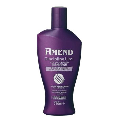 Amend gold black discipline.liss condicionador 250ml Menor preço em Amend gold black discipline.liss condicionador 250ml