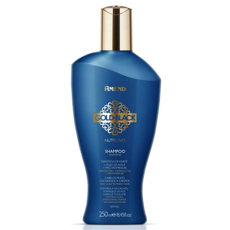 Amend gold black shampoo nutritivo 250ml Menor preço em Amend gold black shampoo nutritivo 250ml