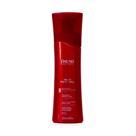 Amend red revival shampoo realce da cor 250ml Menor preço em Amend red revival shampoo realce da cor 250ml