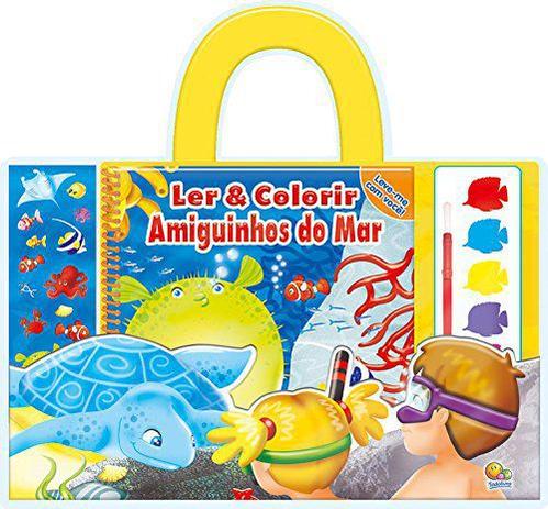 Amiguinhos do mar: Ler e colorir - Leve-me com você! - Todolivro Menor preço em Amiguinhos do mar: Ler e colorir - Leve-me com você! - Todolivro