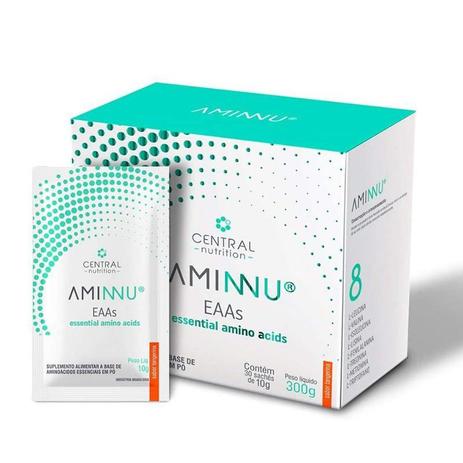 Aminnu tangerina 10g com 30 sachês - Central Nutrition Menor preço em Aminnu tangerina 10g com 30 sachês - Central Nutrition