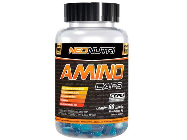 Amino 2000 Extra Power NO2 - 60 Cápsulas - Neo-Nutri