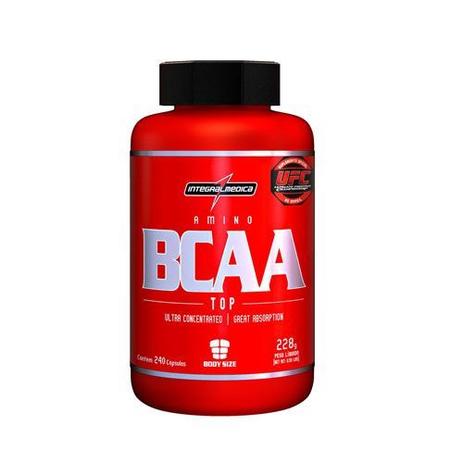 Amino BCAA TOP - 240 cápsulas - Integralmédica - Integralmedica Menor preço em Amino BCAA TOP - 240 cápsulas - Integralmédica - Integralmedica