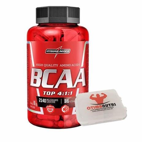 Amino BCAA TOP 4:1:1 - 120 cápsulas + Porta cápsulas - Integralmédica - Integralmedica Menor preço em Amino BCAA TOP 4:1:1 - 120 cápsulas + Porta cápsulas - Integralmédica - Integralmedica