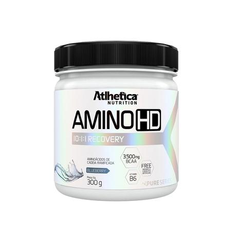 AMINO HD 10:1:1 300g - BLUEBERRY - Atlhetica Menor preço em AMINO HD 10:1:1 300g - BLUEBERRY - Atlhetica