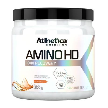 Amino Hd 10:1:1 Laranja Pure Series 300g Atlhetica Nutrition Menor preço em Amino Hd 10:1:1 Laranja Pure Series 300g Atlhetica Nutrition