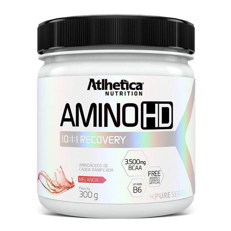 Amino Hd 10:1:1 Melancia Pure Series 300g Atlhetica Nutrition Menor preço em Amino Hd 10:1:1 Melancia Pure Series 300g Atlhetica Nutrition