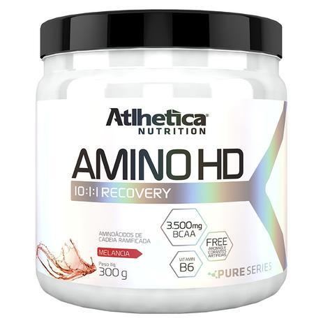 Amino HD 10:1:1 Pure Series Atlhetica - 300gr Menor preço em Amino HD 10:1:1 Pure Series Atlhetica - 300gr