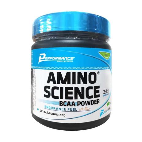 Amino Science Bcaa Powder 300g Limão Performance Nutrition Menor preço em Amino Science Bcaa Powder 300g Limão Performance Nutrition