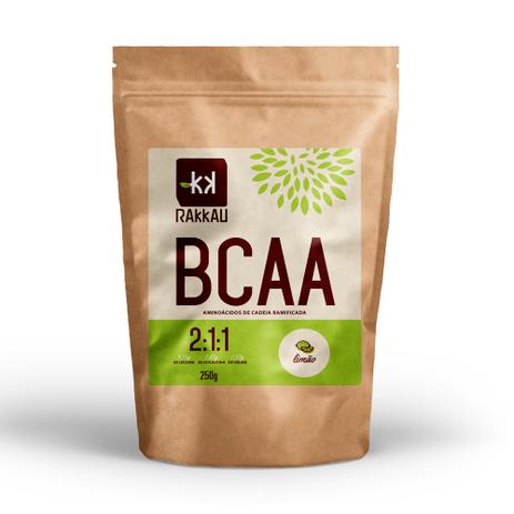 Aminoácido em Pó Bcaa 2:1:1 - Limão - Rakkau - 250g Menor preço em Aminoácido em Pó Bcaa 2:1:1 - Limão - Rakkau - 250g