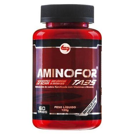Aminofor BCAA - 60 Tabletes Limão - Vitafor Menor preço em Aminofor BCAA - 60 Tabletes Limão - Vitafor
