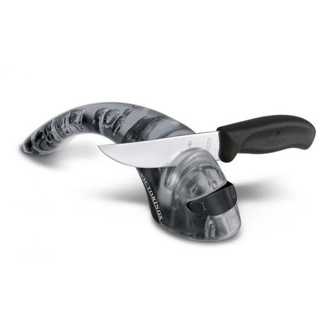 Amolador de facas com disco de cerâmica 2 posições preto Victorinox 7.8721.3 Menor preço em Amolador de facas com disco de cerâmica 2 posições preto Victorinox 7.8721.3