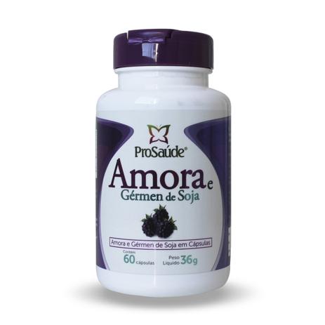 Amora Branca e Germen de soja 60 caps ProSaúde Menor preço em Amora Branca e Germen de soja 60 caps ProSaúde