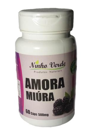 Amora Miura 500mg - 60 Cápsulas - Ninho verde Menor preço em Amora Miura 500mg - 60 Cápsulas - Ninho verde
