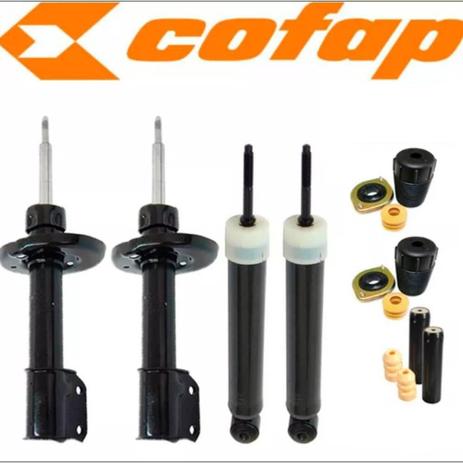 Amortecedor Corsa 94/... Classic Celta (kit 4 Amort.+Coxim+Bat+Coifa) - Cofap Menor preço em Amortecedor Corsa 94/... Classic Celta (kit 4 Amort.+Coxim+Bat+Coifa) - Cofap
