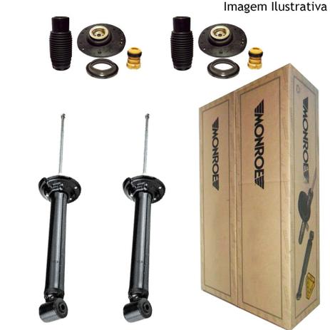 Amortecedor monroe peugeot 206 1.0 1.4 1.6 1999/ (kit dianteiro) - Kit - 2 amortecedores + kits (monroe) Menor preço em Amortecedor monroe peugeot 206 1.0 1.4 1.6 1999/ (kit dianteiro) - Kit - 2 amortecedores + kits (monroe)
