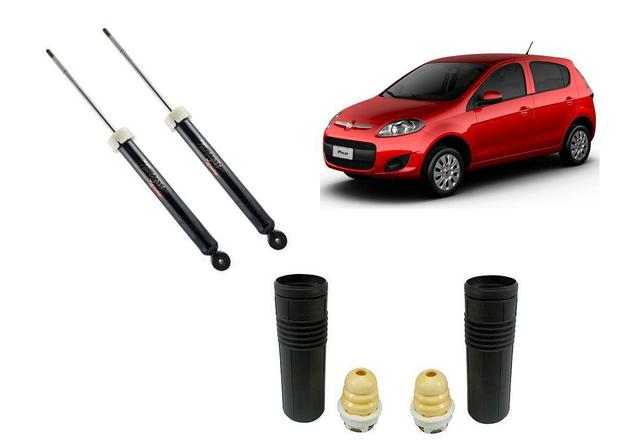 Amortecedor Traseiro Novo Palio 12/... (Kit 2 Amortecedor+Bat.+Coifa) - Cofap Menor preço em Amortecedor Traseiro Novo Palio 12/... (Kit 2 Amortecedor+Bat.+Coifa) - Cofap