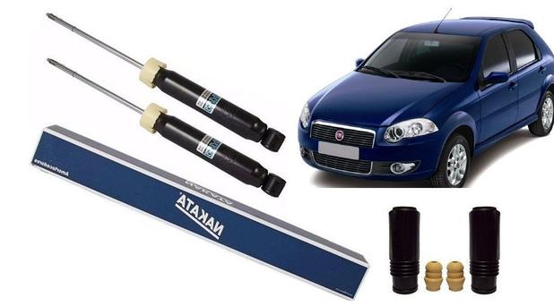 Amortecedor Traseiro Palio /12 Siena /12 (Kit 2 Amortecedor+Bat+Coifa) - Nakata Menor preço em Amortecedor Traseiro Palio /12 Siena /12 (Kit 2 Amortecedor+Bat+Coifa) - Nakata
