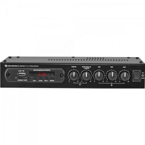 Amplificador 50W com Bluetooth VERSATIL PRO-500 Preto HAYONIK Menor preço em Amplificador 50W com Bluetooth VERSATIL PRO-500 Preto HAYONIK