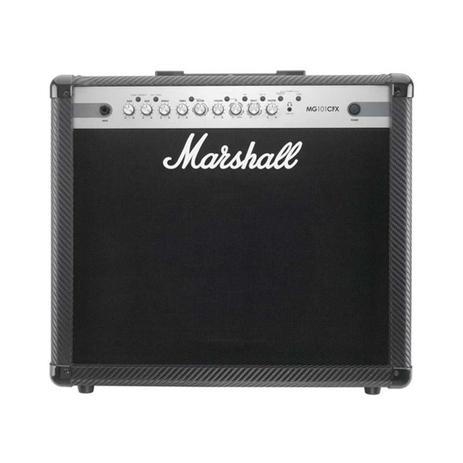 Amplificador de guitarra Combo Marshall MG101CFX de 100W Carbon Fiber Menor preço em Amplificador de guitarra Combo Marshall MG101CFX de 100W Carbon Fiber