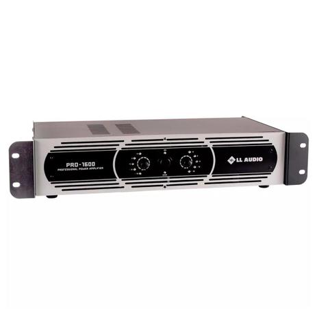 Amplificador de Potência 400W 4 OHMS PRO 1600 - LL AUDIO Menor preço em Amplificador de Potência 400W 4 OHMS PRO 1600 - LL AUDIO
