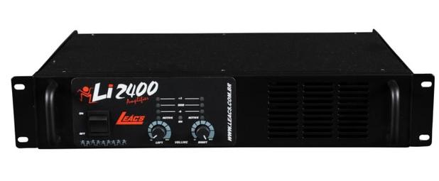 Amplificador de potência 600w LI 2400 - Leacs - Leacs Menor preço em Amplificador de potência 600w LI 2400 - Leacs - Leacs