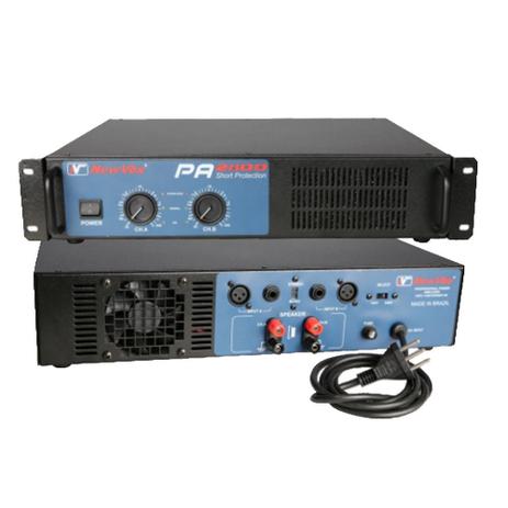 Amplificador de Potência SPPA2800 2 Canais 1400W 4/8 Ohms SomPlus Menor preço em Amplificador de Potência SPPA2800 2 Canais 1400W 4/8 Ohms SomPlus