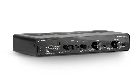 Amplificador Frahm Slim 2500 app G2 Bluetooth Menor preço em Amplificador Frahm Slim 2500 app G2 Bluetooth