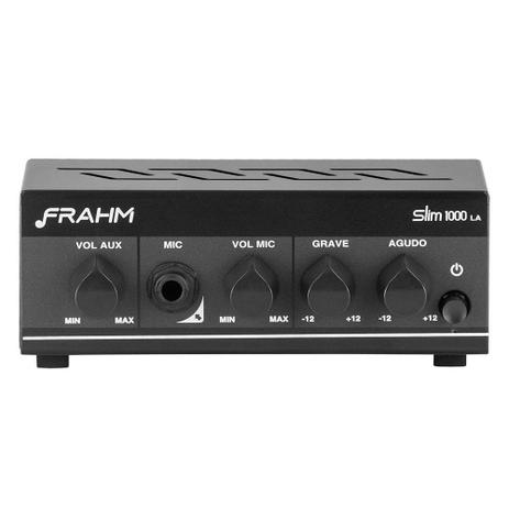 Amplificador FRAHM SLIM G2 1000LA Receiver 40W RMS ATE 12 CX Menor preço em Amplificador FRAHM SLIM G2 1000LA Receiver 40W RMS ATE 12 CX