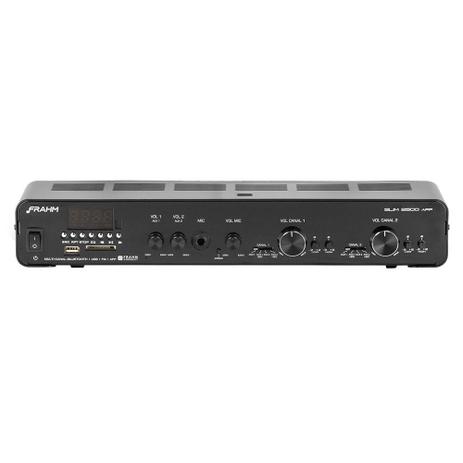 Amplificador FRAHM SLIM G2 2500 APP 2 Canais 2X80 W RMS ATE 24 CX Menor preço em Amplificador FRAHM SLIM G2 2500 APP 2 Canais 2X80 W RMS ATE 24 CX
