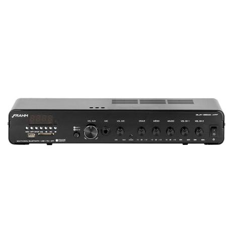 Amplificador FRAHM SLIM G2 3500 APP 2 Canais 2X120 W RMS ATE 30 CX Menor preço em Amplificador FRAHM SLIM G2 3500 APP 2 Canais 2X120 W RMS ATE 30 CX