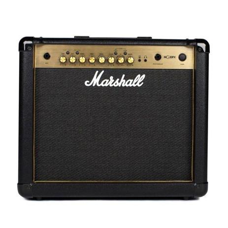 Amplificador Marshall P/ Guitarra MG30GFX GOLD - AP0334 Menor preço em Amplificador Marshall P/ Guitarra MG30GFX GOLD - AP0334